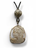 Collana Mandile 1922 Donna Cammei  in Argento Conchiglia 2MCICM233